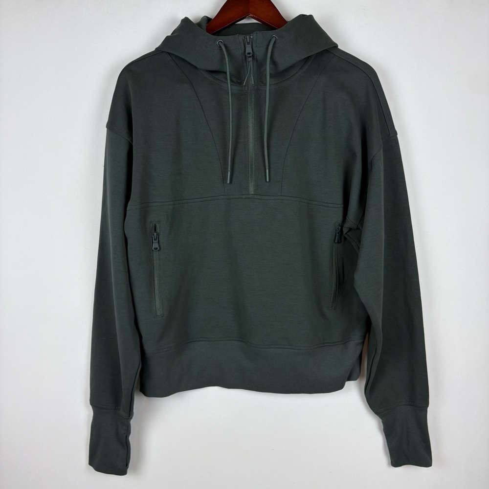 Old Navy‎ Tall Quarter Zip Active Hooded Sweater
